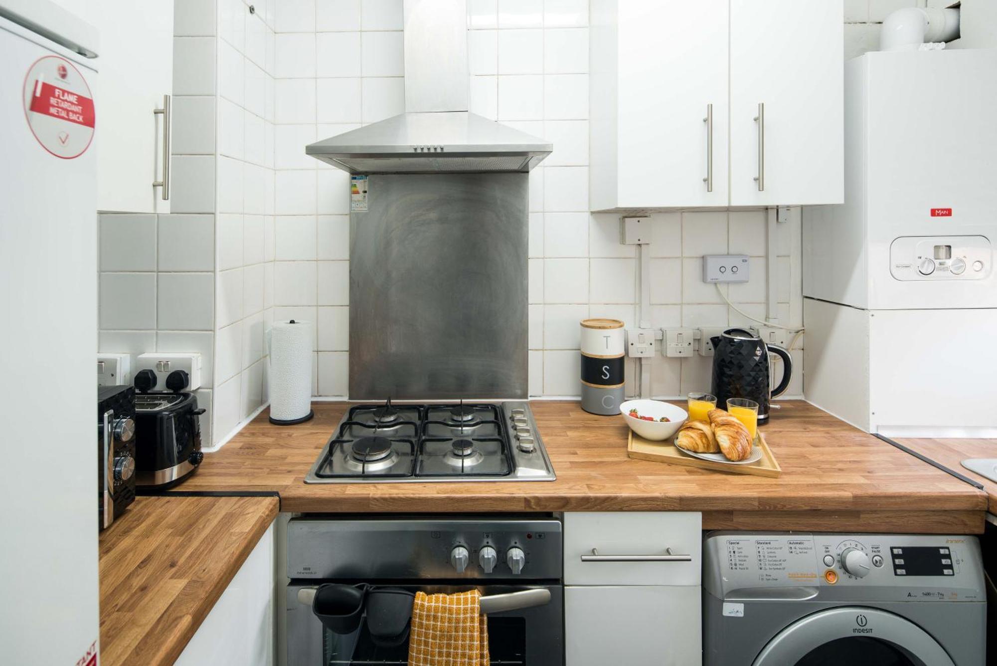 Sunny 2B-1B Flat Nr Borough Market, Central Лондон Екстериор снимка