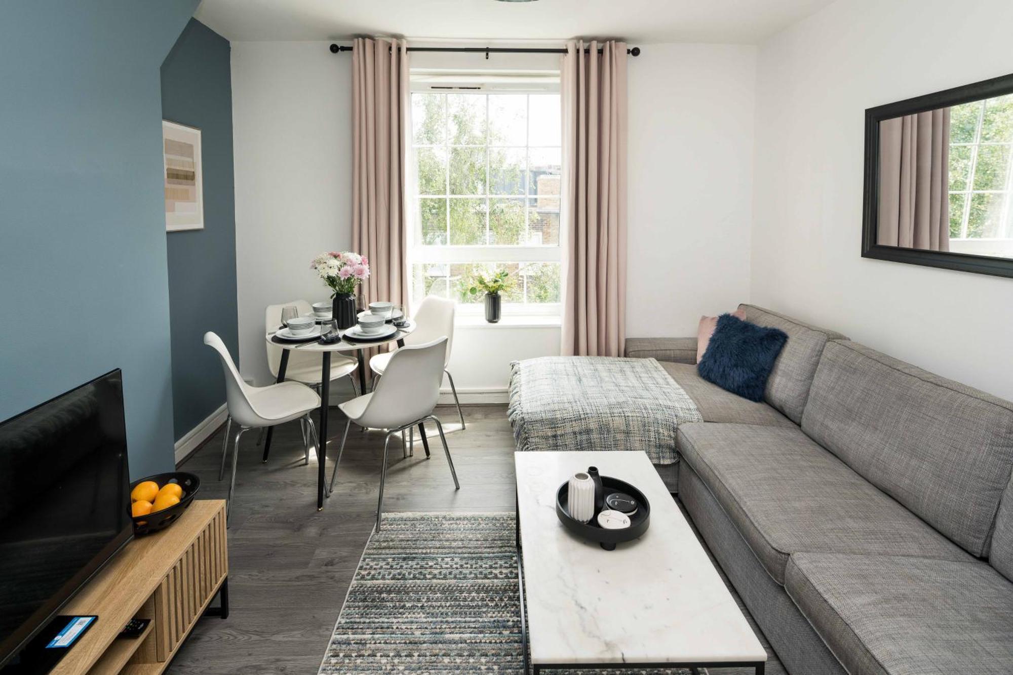Sunny 2B-1B Flat Nr Borough Market, Central Лондон Екстериор снимка