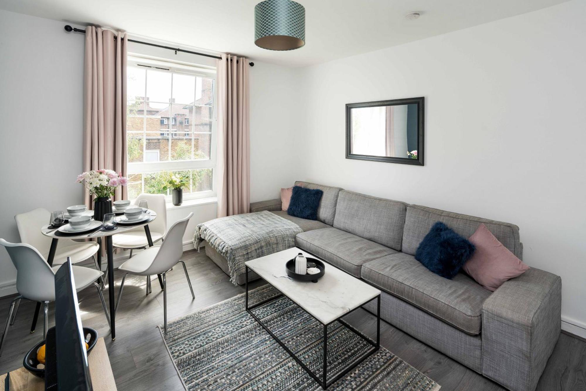Sunny 2B-1B Flat Nr Borough Market, Central Лондон Екстериор снимка